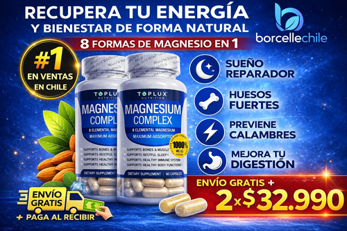 MAGNESIO COMPLEX 8 ELEMENTAL 1000 mg