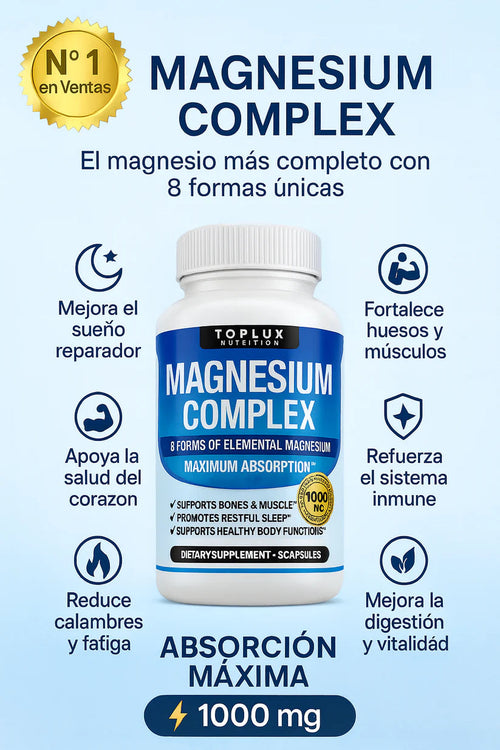 MAGNESIO COMPLEX 8 ELEMENTAL 1000 mg