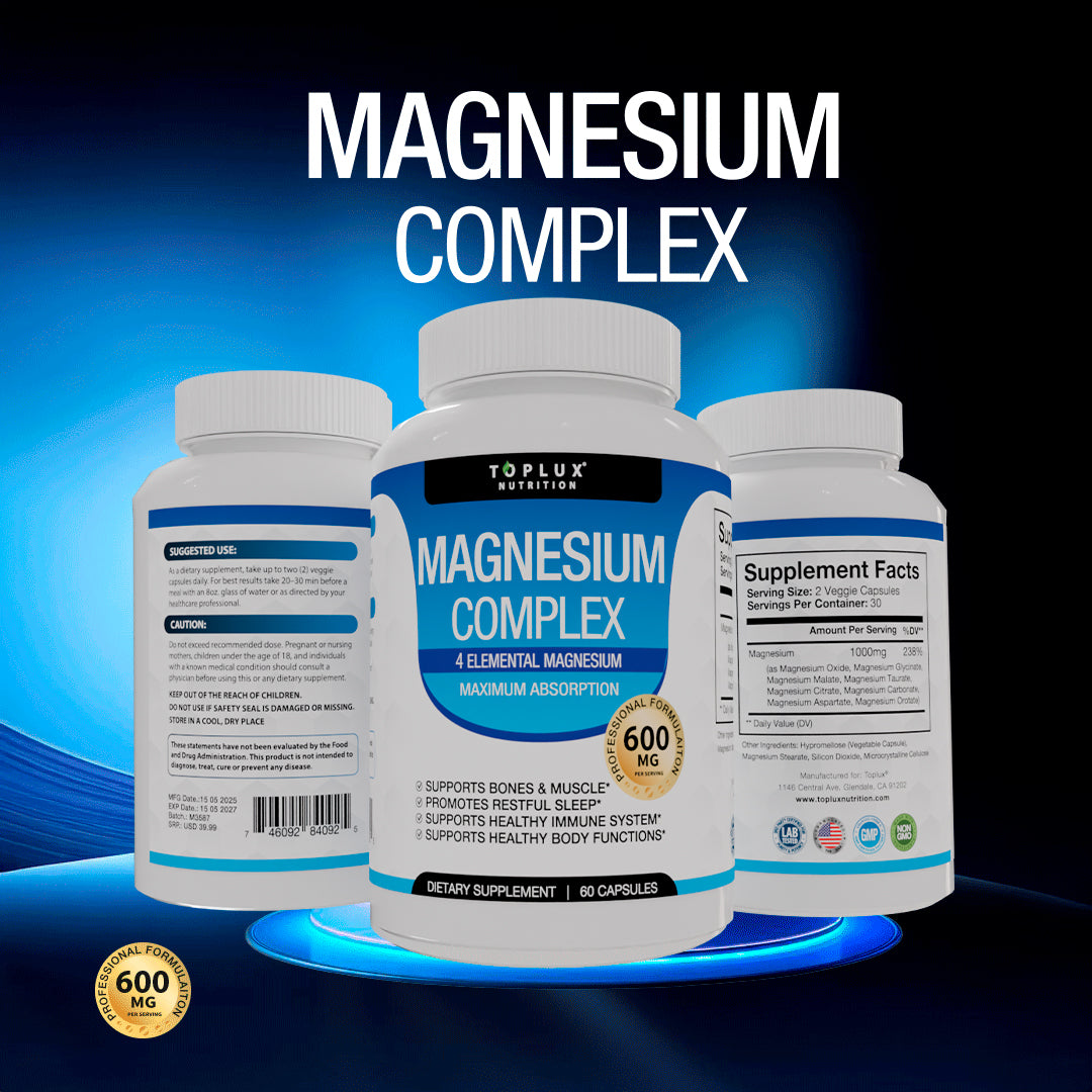MAGNESIO COMPLEX 600MG